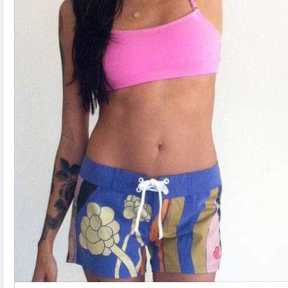 Rare Mandy Pants Custom Made Mod Limited Edition Surf Board Shorts S - Picture 1 of 10